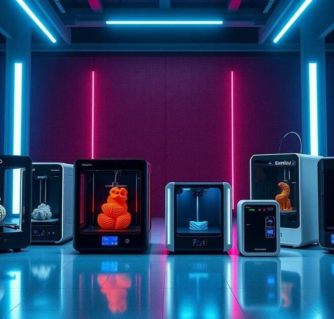 Melhores Impressoras 3D 2025: ELEGOO, Bambu Lab e Creality – Guia com 6 Modelos