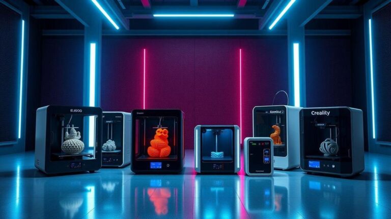 Melhores Impressoras 3D 2025: ELEGOO, Bambu Lab e Creality – Guia com 6 Modelos