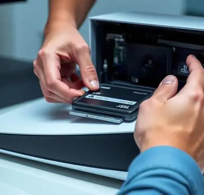 Passo a passo para instalar SSD no PS5