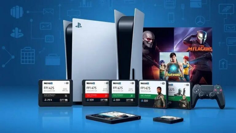 Qual a capacidade ideal de SSD para PS5?